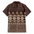 Bula Fiji Iri ni Meke Family Matching Off Shoulder Maxi Dress and Hawaiian Shirt Kuvui Fijian Masi - Polynesian Pride