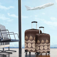 Bula Fiji Iri ni Meke Luggage Cover Kuvui Fijian Masi LT14 - Polynesian Pride