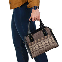 Bula Fiji Iri ni Meke Shoulder Handbag Kuvui Fijian Masi - Polynesian Pride