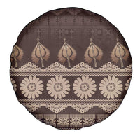 Bula Fiji Iri ni Meke Spare Tire Cover Kuvui Fijian Masi LT14 - Polynesian Pride