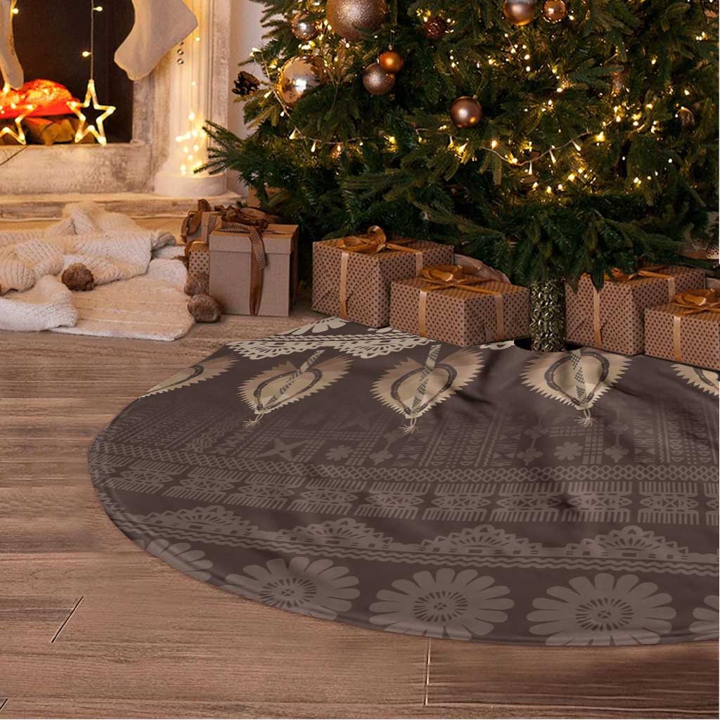 Bula Fiji Iri ni Meke Tree Skirt Kuvui Fijian Masi - Polynesian Pride