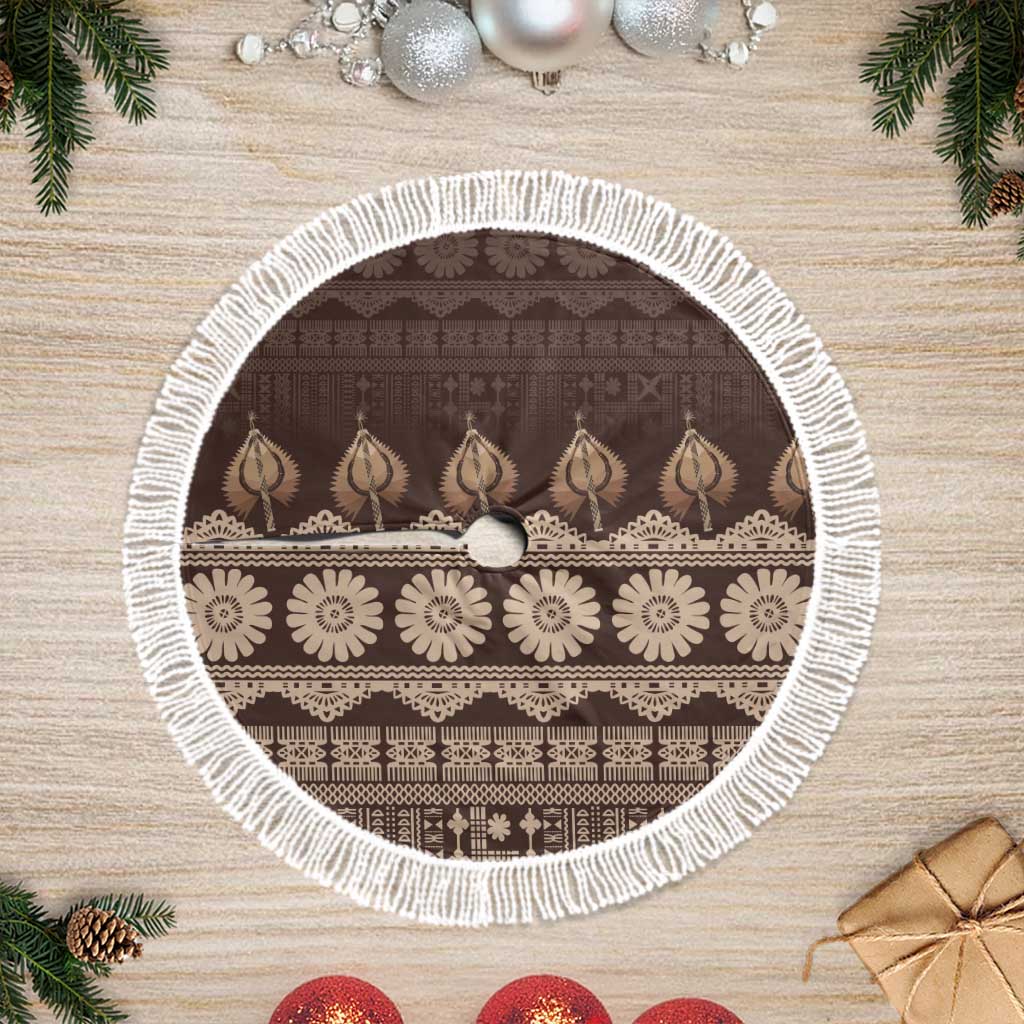Bula Fiji Iri ni Meke Tree Skirt Kuvui Fijian Masi - Polynesian Pride