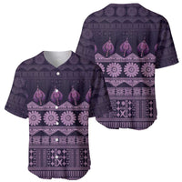 Bula Fiji Iri ni Meke Baseball Jersey Lokaloka Fijian Masi LT14 - Polynesian Pride