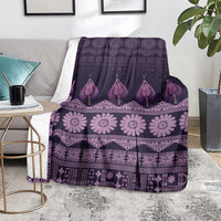 Bula Fiji Iri ni Meke Blanket Lokaloka Fijian Masi LT14 - Polynesian Pride