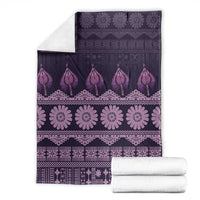 Bula Fiji Iri ni Meke Blanket Lokaloka Fijian Masi LT14 - Polynesian Pride
