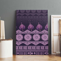Bula Fiji Iri ni Meke Canvas Wall Art Lokaloka Fijian Masi LT14 - Polynesian Pride