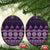 Bula Fiji Iri ni Meke Ceramic Ornament Lokaloka Fijian Masi - Polynesian Pride