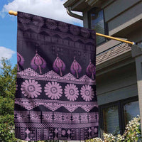 Bula Fiji Iri ni Meke Garden Flag Lokaloka Fijian Masi LT14 - Polynesian Pride