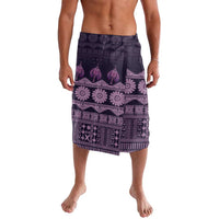 Bula Fiji Iri ni Meke Lavalava Lokaloka Fijian Masi LT14 Purple - Polynesian Pride
