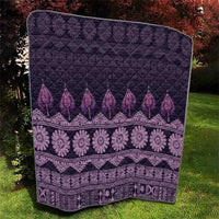Bula Fiji Iri ni Meke Quilt Lokaloka Fijian Masi LT14 - Polynesian Pride