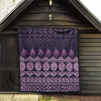 Bula Fiji Iri ni Meke Quilt Lokaloka Fijian Masi LT14 - Polynesian Pride