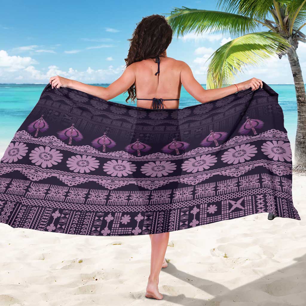 Bula Fiji Iri ni Meke Sarong Lokaloka Fijian Masi LT14 - Polynesian Pride