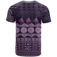 Bula Fiji Iri ni Meke T Shirt Lokaloka Fijian Masi LT14 - Polynesian Pride