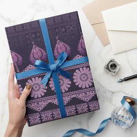 Bula Fiji Iri ni Meke Wrapping Paper Lokaloka Fijian Masi LT14 - Polynesian Pride