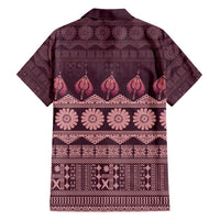 Bula Fiji Iri ni Meke Hawaiian Shirt Piqi Fijian Masi LT14 - Polynesian Pride