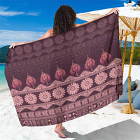 Bula Fiji Iri ni Meke Sarong Piqi Fijian Masi - Polynesian Pride