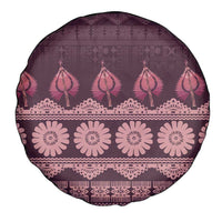 Bula Fiji Iri ni Meke Spare Tire Cover Piqi Fijian Masi LT14 - Polynesian Pride