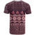 Bula Fiji Iri ni Meke T Shirt Piqi Fijian Masi - Polynesian Pride