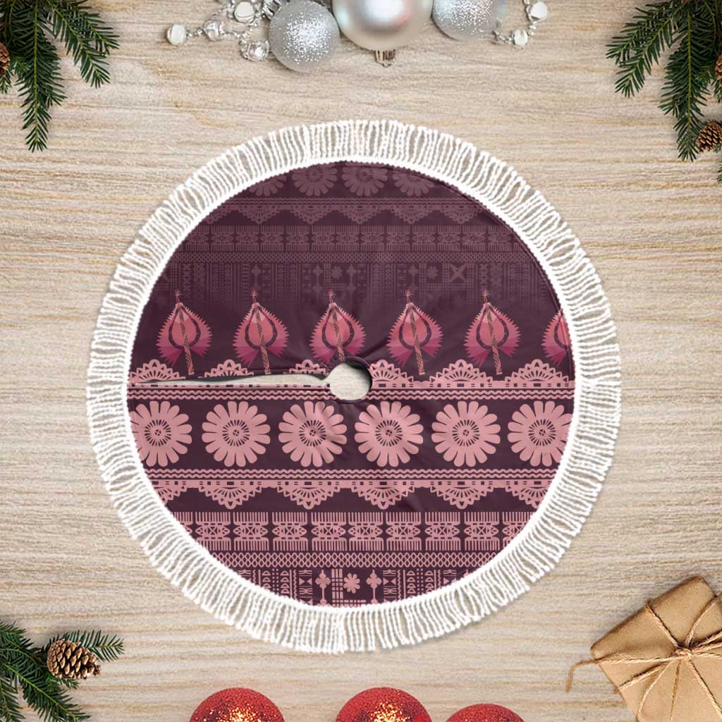 Bula Fiji Iri ni Meke Tree Skirt Piqi Fijian Masi - Polynesian Pride