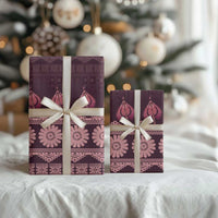 Bula Fiji Iri ni Meke Wrapping Paper Piqi Fijian Masi LT14 - Polynesian Pride