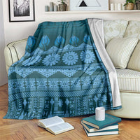 Bula Fiji Iri ni Meke Blanket Karakarawa Fijian Masi - Polynesian Pride