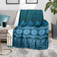 Bula Fiji Iri ni Meke Blanket Karakarawa Fijian Masi - Polynesian Pride