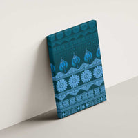 Bula Fiji Iri ni Meke Canvas Wall Art Karakarawa Fijian Masi - Polynesian Pride