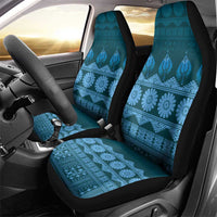 Bula Fiji Iri ni Meke Car Seat Cover Karakarawa Fijian Masi LT14 - Polynesian Pride