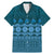 Bula Fiji Iri ni Meke Family Matching Mermaid Dress and Hawaiian Shirt Karakarawa Fijian Masi - Polynesian Pride
