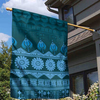 Bula Fiji Iri ni Meke Garden Flag Karakarawa Fijian Masi LT14 - Polynesian Pride