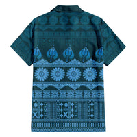 Bula Fiji Iri ni Meke Hawaiian Shirt Karakarawa Fijian Masi LT14 - Polynesian Pride