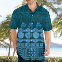 Bula Fiji Iri ni Meke Hawaiian Shirt Karakarawa Fijian Masi LT14 - Polynesian Pride