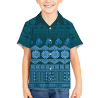 Bula Fiji Iri ni Meke Hawaiian Shirt Karakarawa Fijian Masi LT14 - Polynesian Pride