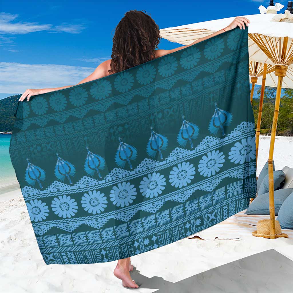 Bula Fiji Iri ni Meke Sarong Karakarawa Fijian Masi - Polynesian Pride