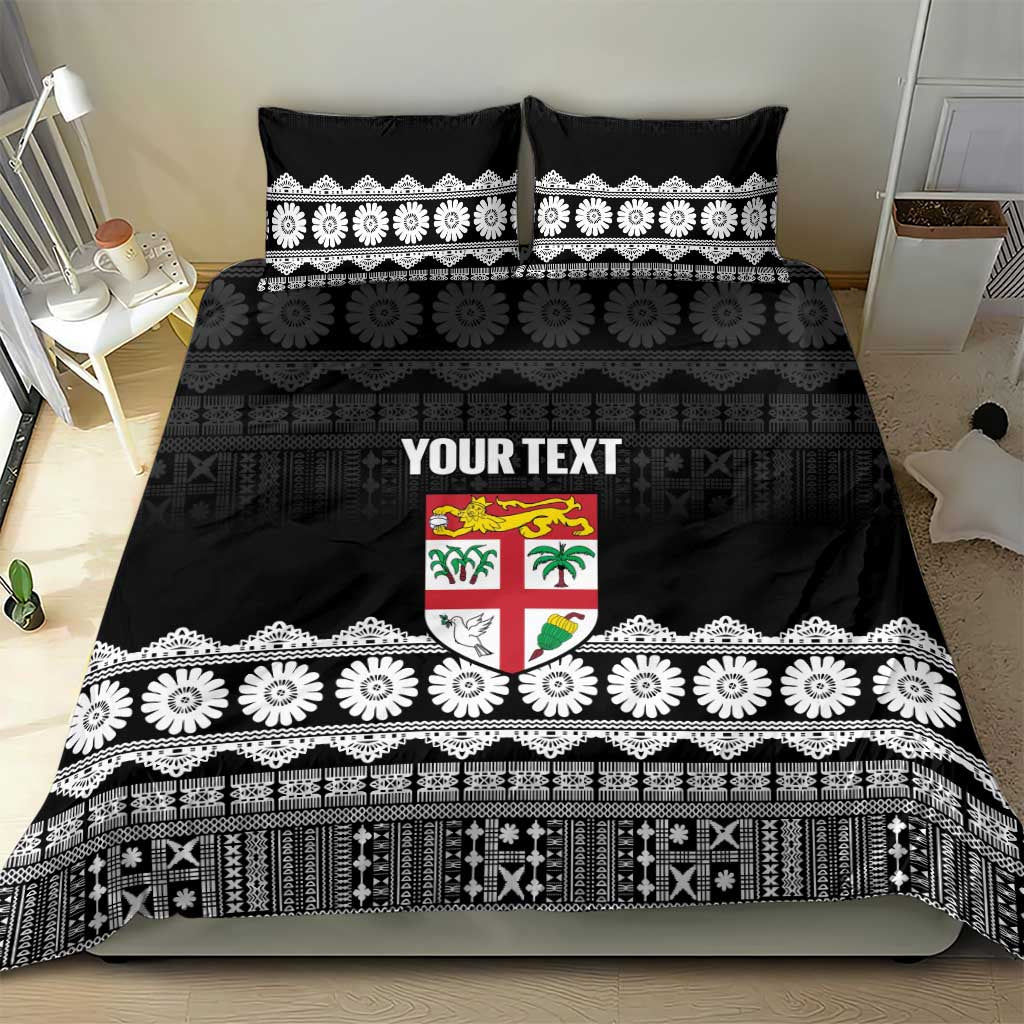 Fiji Tapa Rugby Custom Bedding Set Go Fijiana - Polynesian Pride