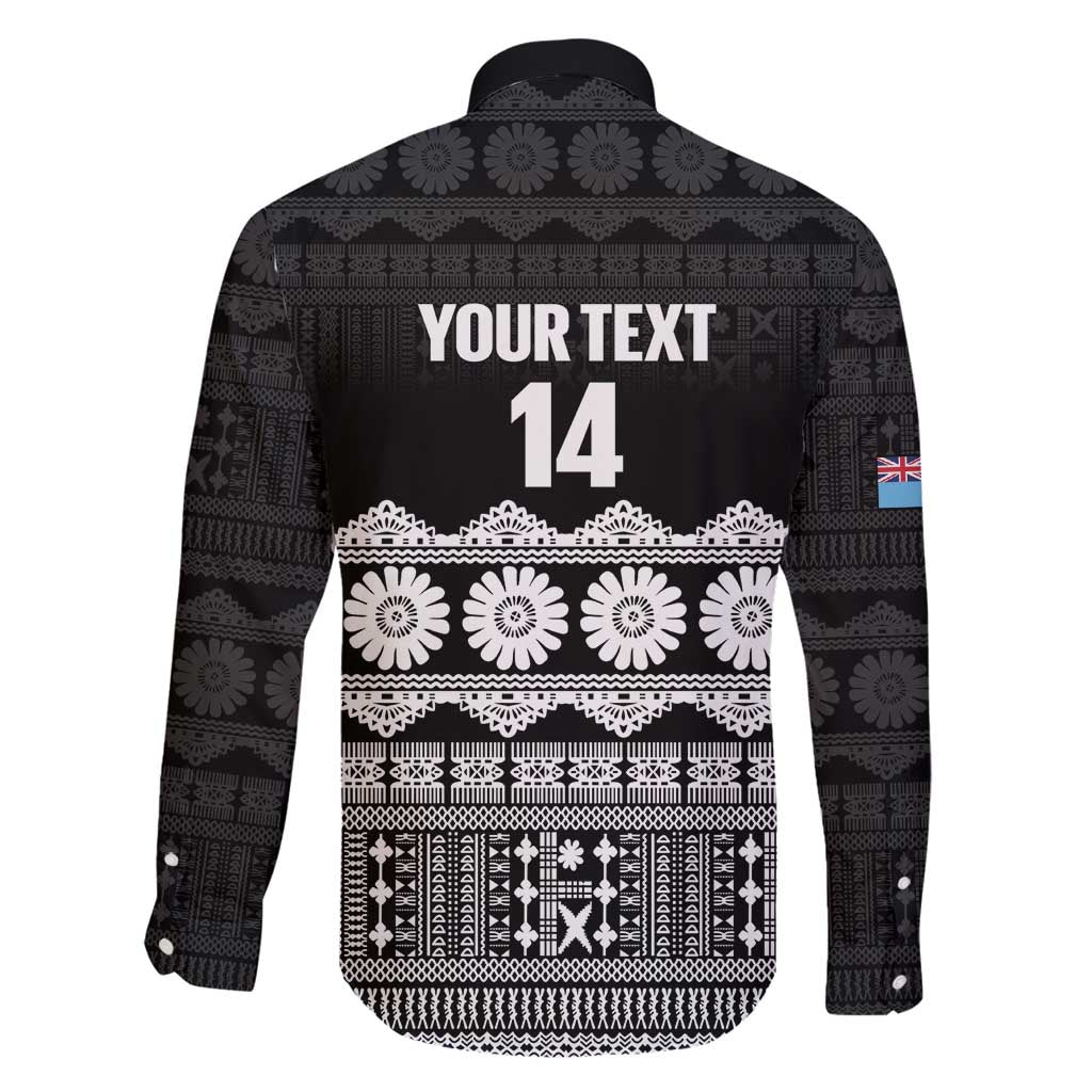 Fiji Tapa Rugby Custom Family Matching Puletasi and Hawaiian Shirt Go Fijiana - Polynesian Pride