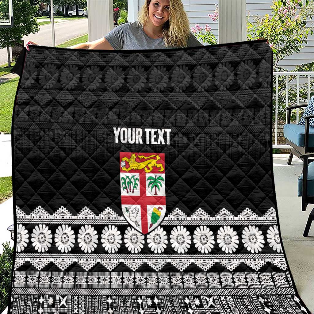 Fiji Tapa Rugby Custom Quilt Go Fijiana - Polynesian Pride