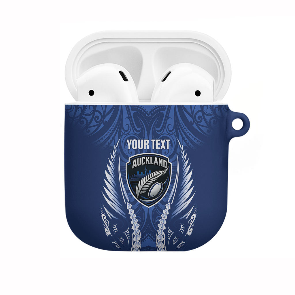 Auckland 2026 Rugby Custom AirPods Case NZ Maori Silver Fern