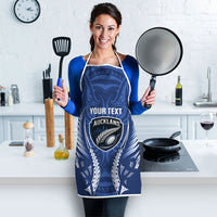 Auckland 2026 Rugby Custom Apron NZ Maori Silver Fern