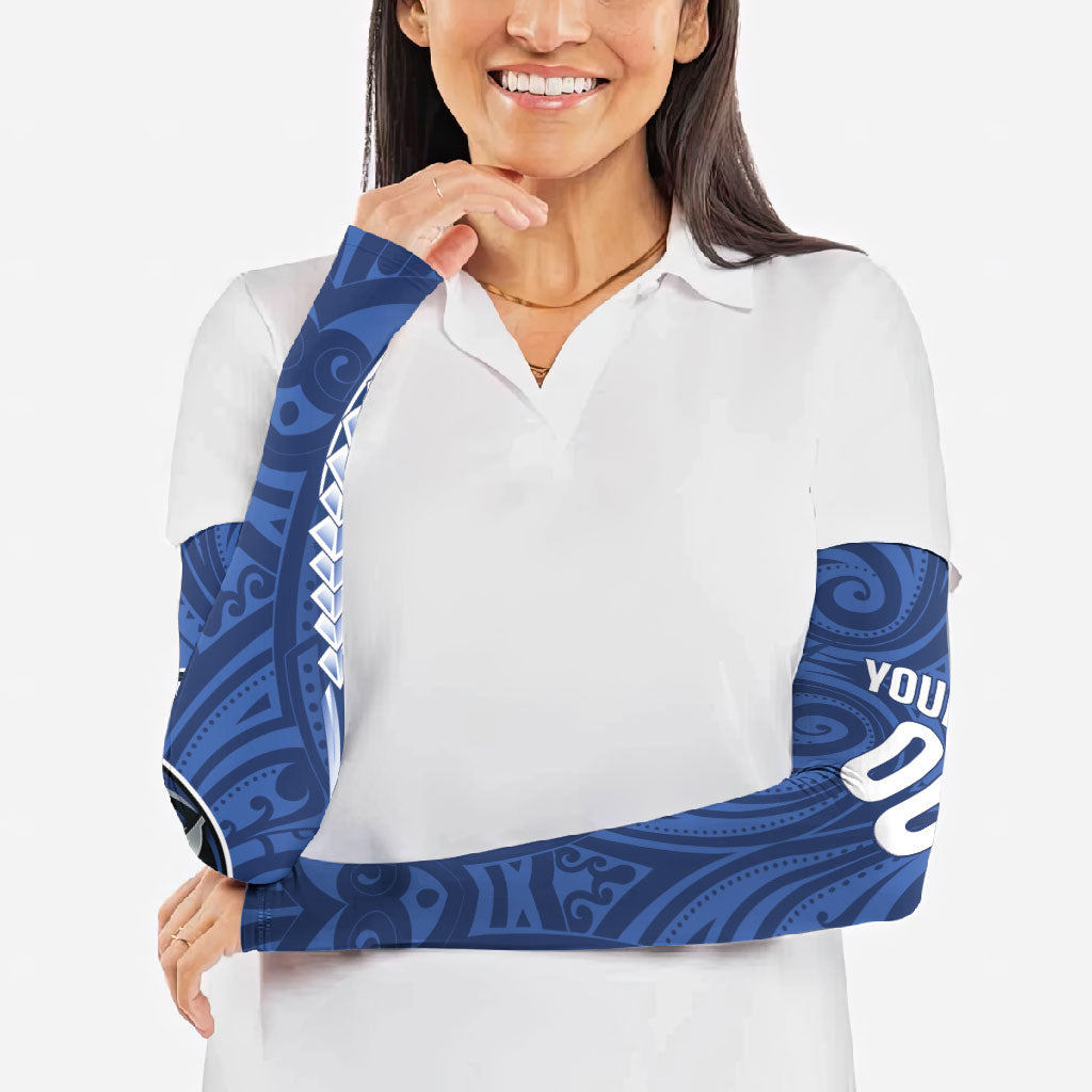 Auckland 2026 Rugby Custom Arm Sleeves NZ Maori Silver Fern