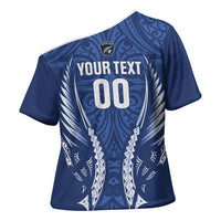 Auckland 2026 Rugby Custom Cross Shoulder Shirt NZ Maori Silver Fern LT14 - Polynesian Pride