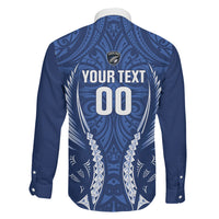 Auckland 2026 Rugby Custom Family Matching Summer Maxi Dress and Hawaiian Shirt NZ Maori Silver Fern LT14 - Polynesian Pride