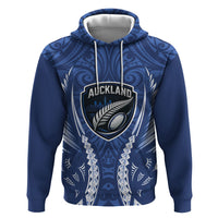 Auckland 2026 Rugby Custom Hoodie NZ Maori Silver Fern