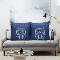 Auckland 2026 Rugby Custom Pillow Cover NZ Maori Silver Fern