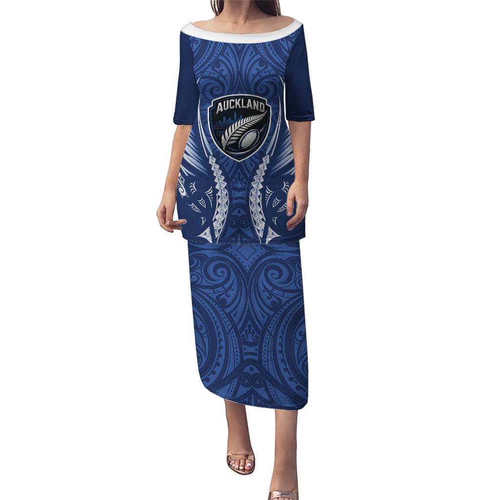 Auckland 2026 Rugby Custom Puletasi NZ Maori Silver Fern
