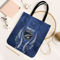 Auckland 2026 Rugby Custom Tote Bag NZ Maori Silver Fern