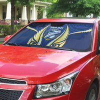 Bay of Plenty 2026 Rugby Custom Auto Sun Shade NZ Maori Silver Fern LT14 - Polynesian Pride