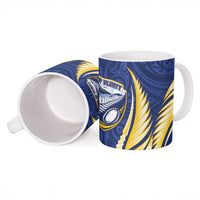 Bay of Plenty 2026 Rugby Custom Ceramic Mug NZ Maori Silver Fern LT14 - Polynesian Pride
