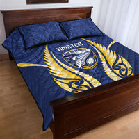 Bay of Plenty 2026 Rugby Custom Quilt Bed Set NZ Maori Silver Fern LT14 - Polynesian Pride