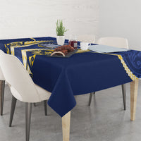 Bay of Plenty 2026 Rugby Custom Tablecloth NZ Maori Silver Fern